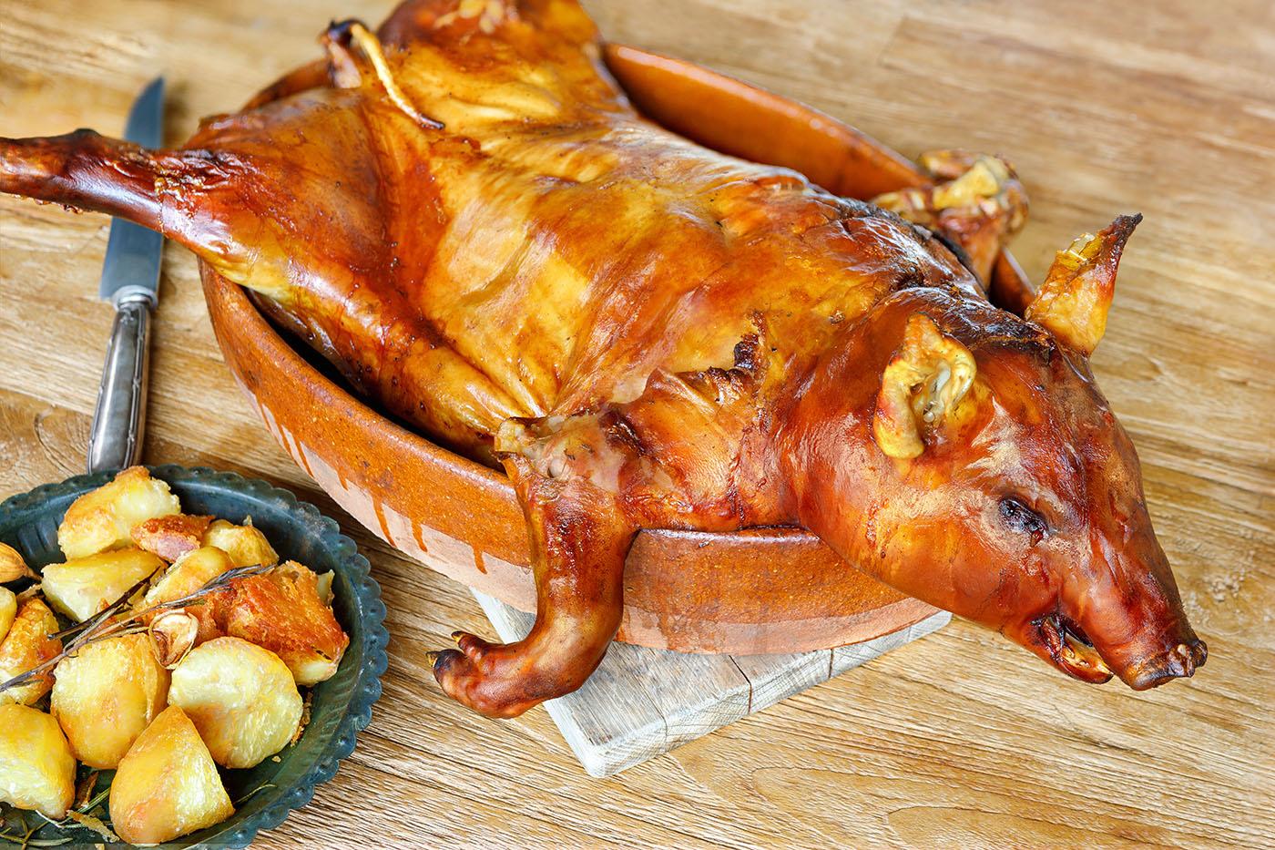 Roasted Whole Suckling Pig Recipe