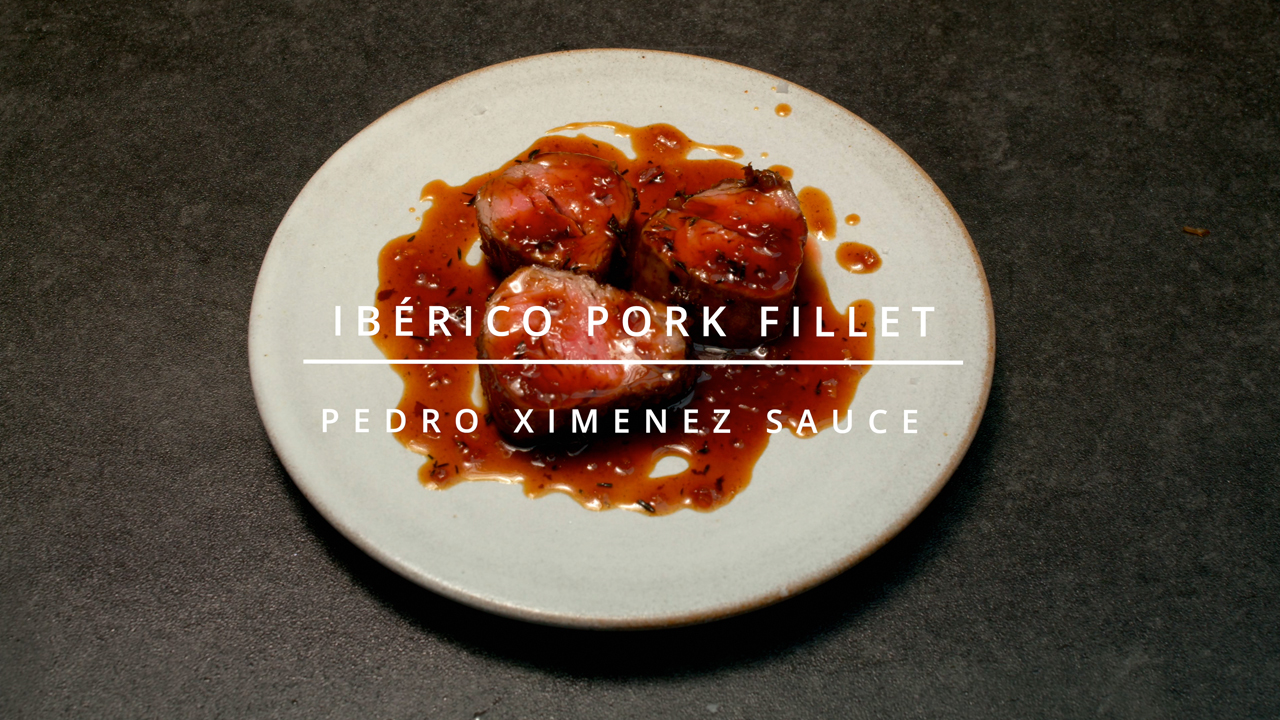 Iberico Pork Fillet with Pedro Ximenez Sauce