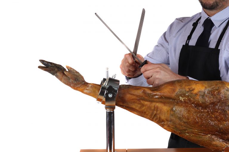 How to Carve Jamon Iberico Leg Step by step guide