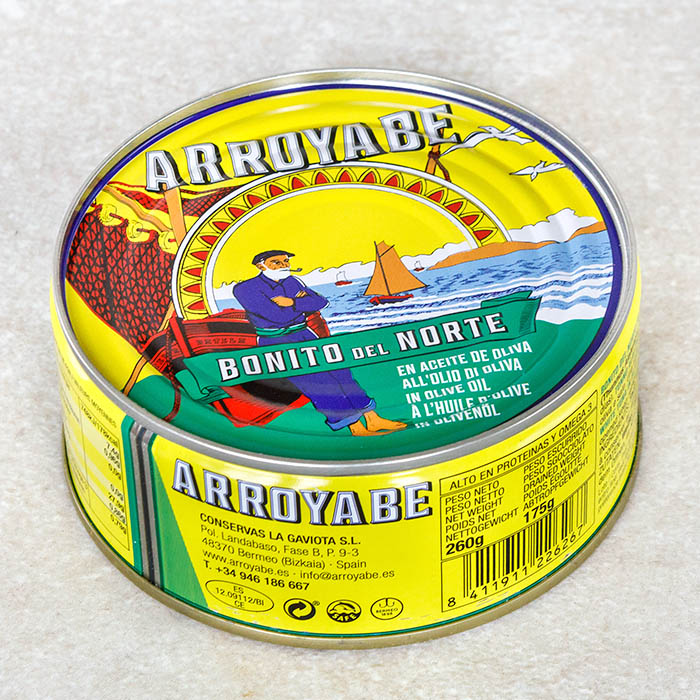 Arroyabe Bonito Tuna in Olive Oil 260g