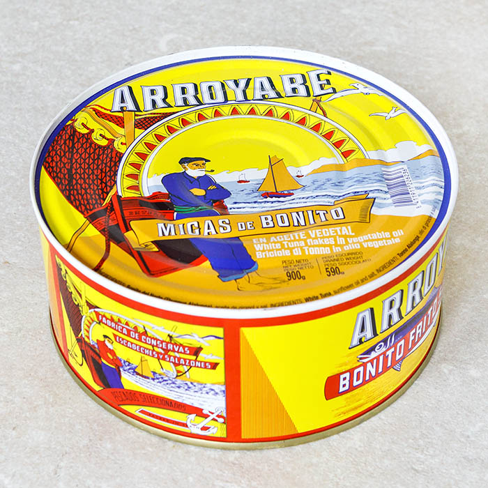 Arroyabe Bonito Tuna Flakes (Migas) in Vegetable Oil