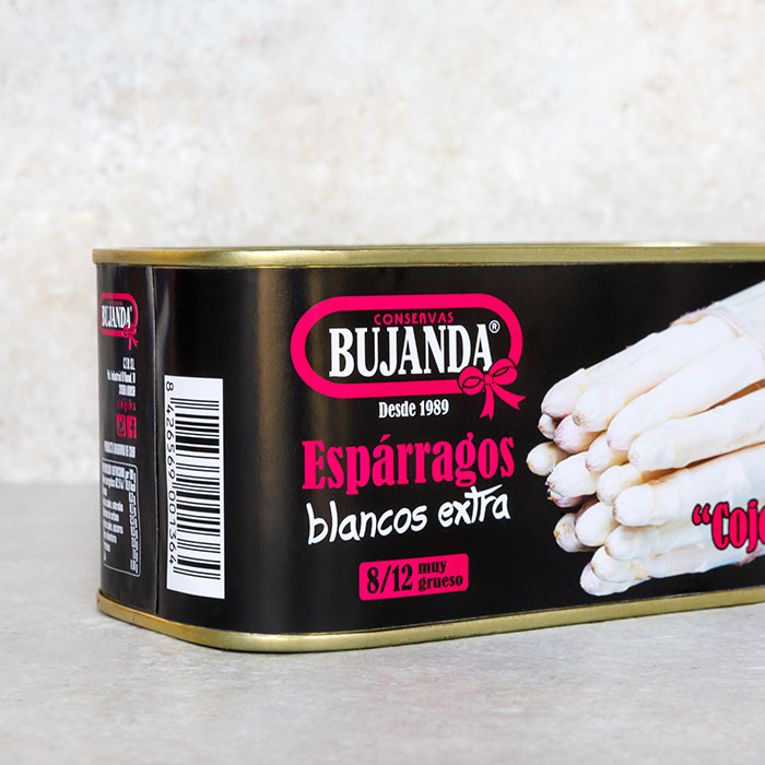 Spanish White Asparagus canned white asparagus spears Basco