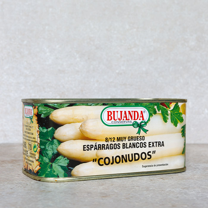 Spanish White Asparagus canned white asparagus spears Basco