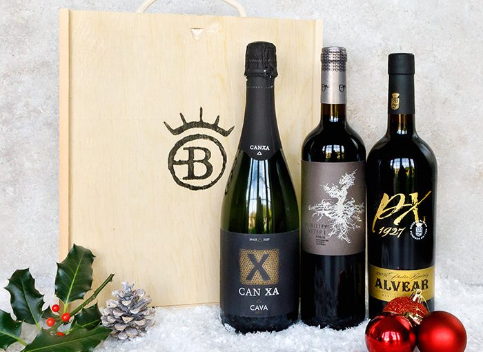 Christmas Wine Box