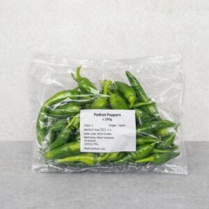 Fresh Padron Peppers