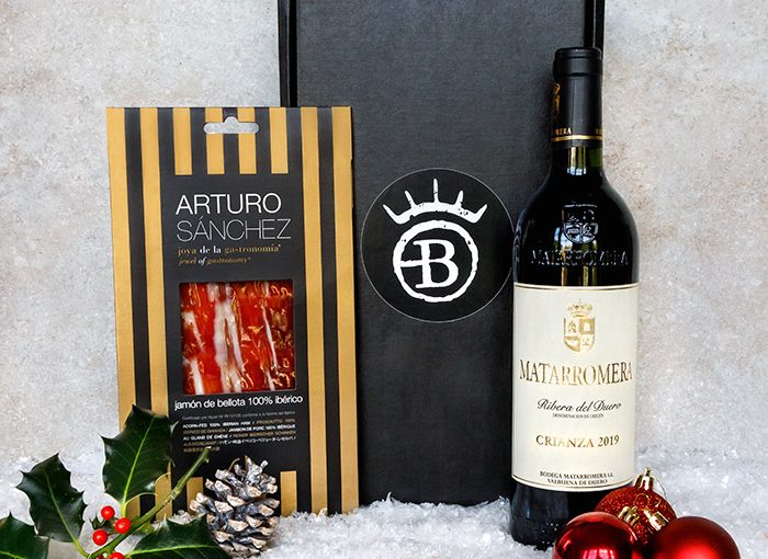 Ham and Wine Gift Box