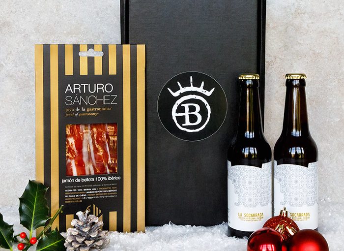 Iberico Ham and Beer Gift Box