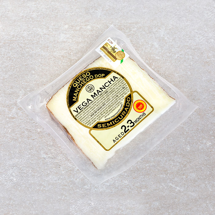 Vega Mancha Semi Cured Manchego Cheese Piece 150g