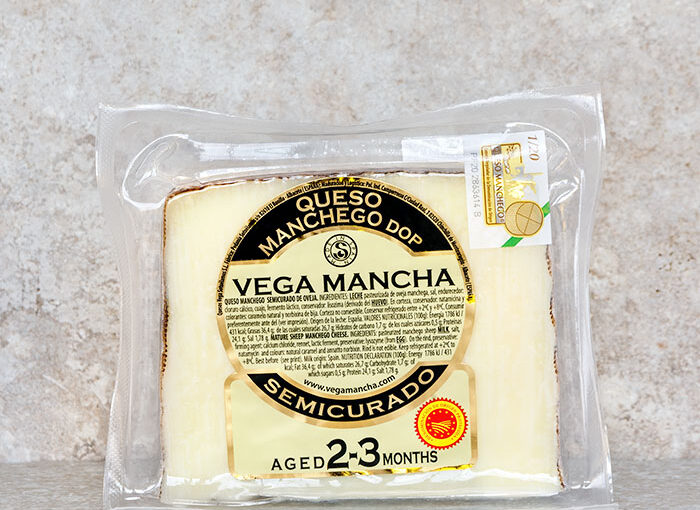 Vega Mancha Semi Cured Manchego Cheese Piece 150g