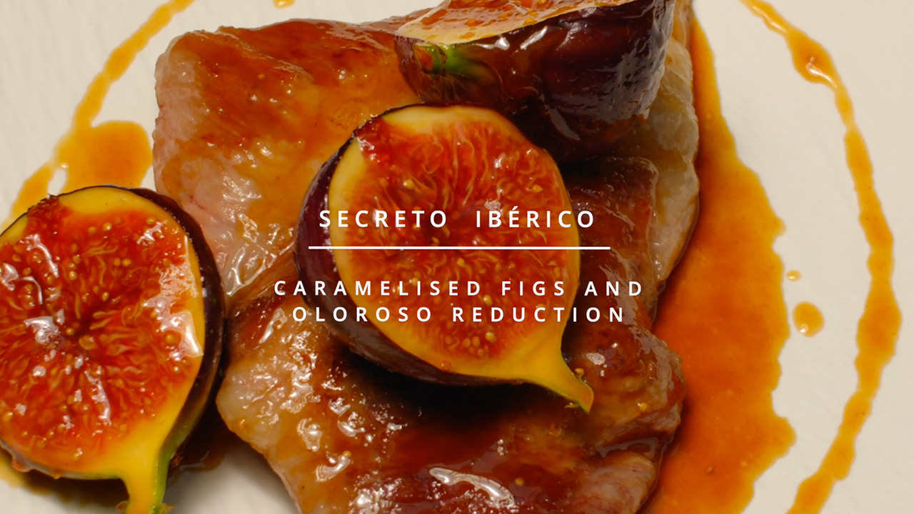 Secreto Ibérico with Caramelised Figs and Oloroso Reduction