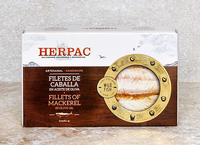 Herpac Mackerel Fillets in Olive Oil