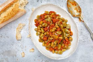Habas con Chorizo – Chorizo stew with butter beans