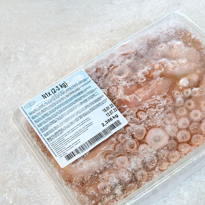Moyseafood Whole Raw Octopus 2-3Kg