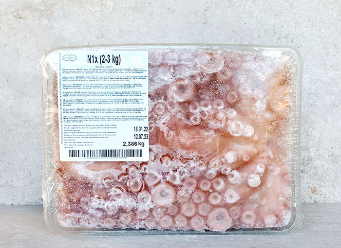 Moyseafood Whole Raw Octopus 2.4Kg