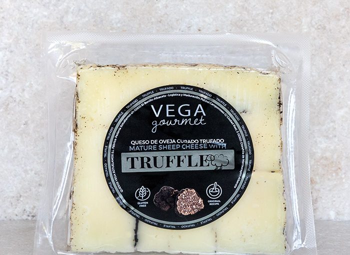 Vega Gourmet Truffled Sheep’s Milk Cheese 200g