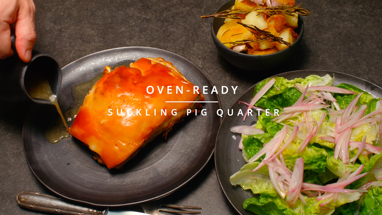 Oven-Ready Suckling Pig Quarter