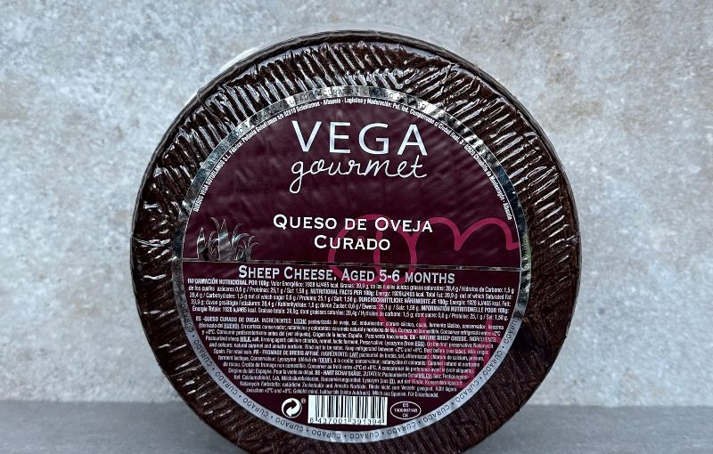 Vega Gourmet Cured Sheep’s Milk Cheese 3.2Kg
