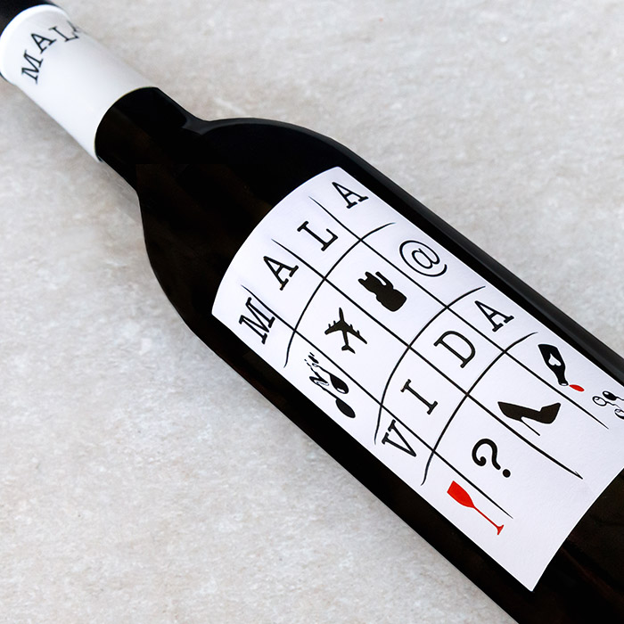 Mala Vida Wine Valencia Red Wine Basco