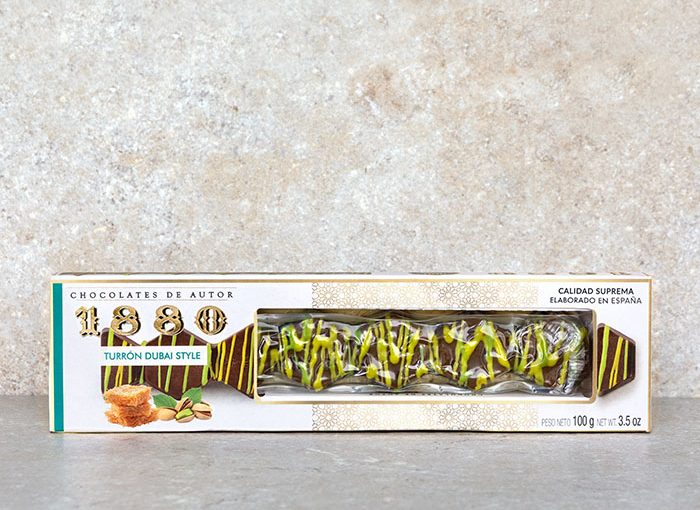 1880 Dubai Chocolate Turron 100g