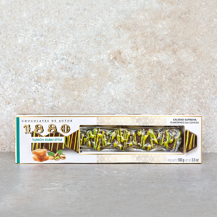 1880 Dubai Chocolate Turron 100g