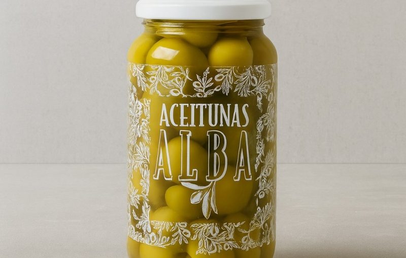 Alba Pitted Gordal Olives Jar