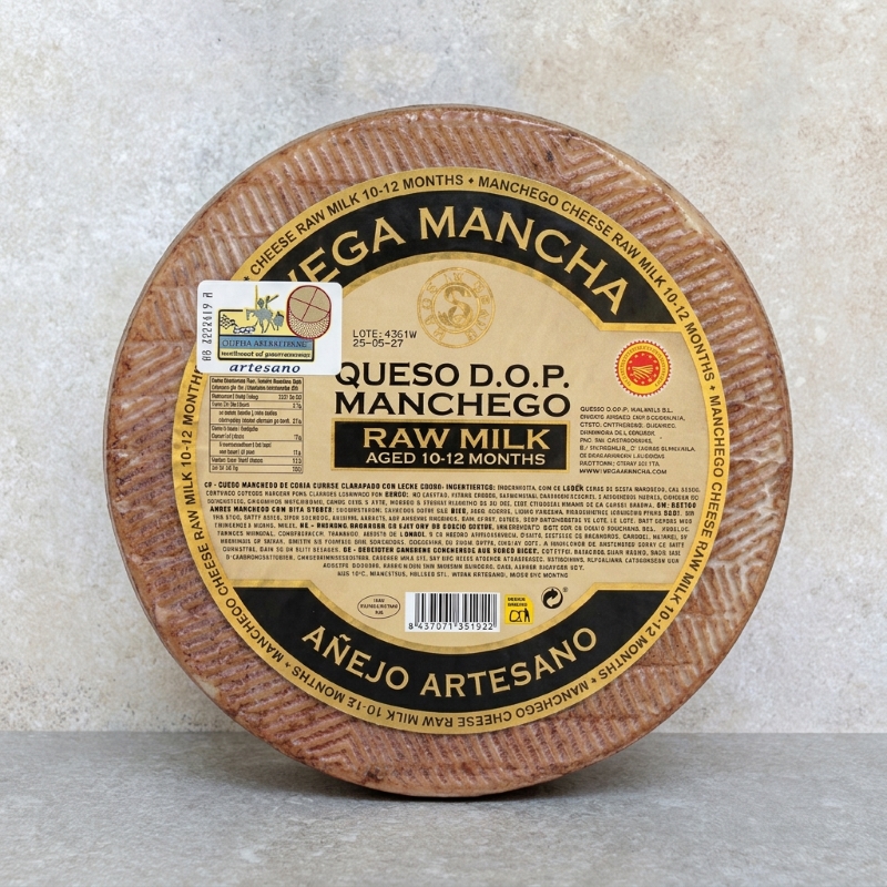 Vega Mancha Añejo Manchego Cheese 3.5Kg