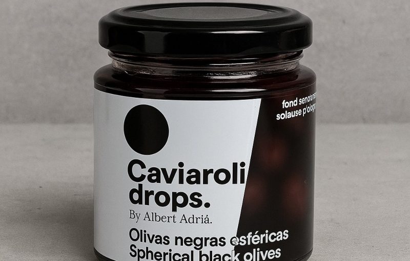 Caviaroli Black Olive Drops by Albert Adrià 70g