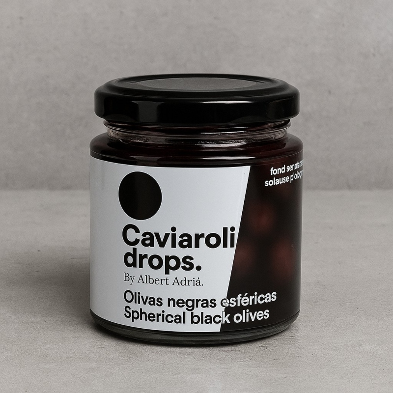 Caviaroli Black Olive Drops by Albert Adrià 70g