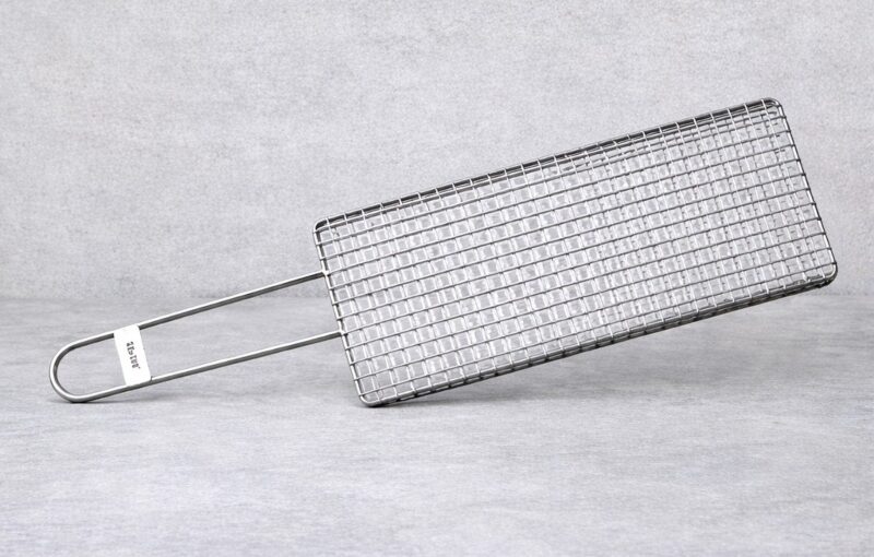 Ibili Double Barbecue Grill for Fish and Vegetables 12x30x2cm