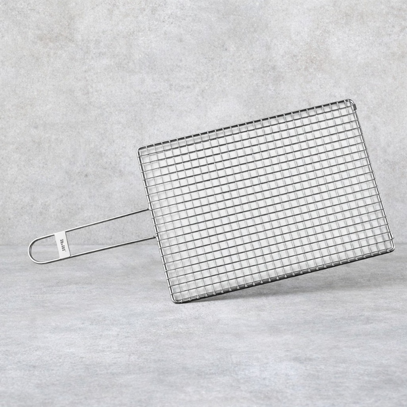 Ibili Double Barbecue Grill for Fish and Vegetables 20x30x2cm