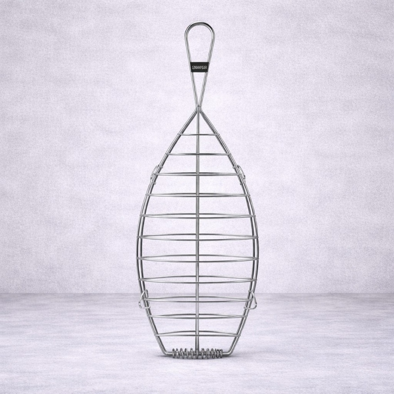 Ibili Round Fish Wire Grill Rack Large 45x20cm