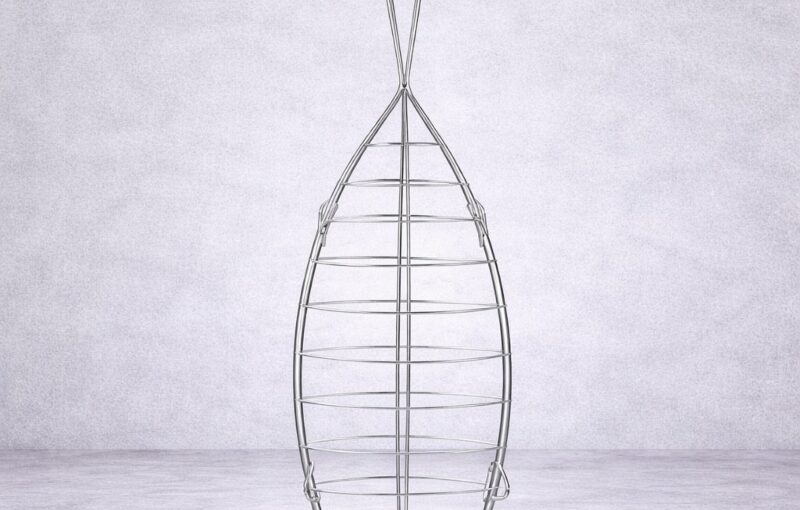 Ibili Round Fish Wire Grill Rack Medium 42x16cm