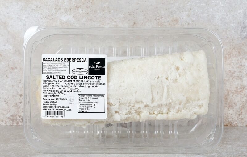 Salt Cod Thick Loin 500g