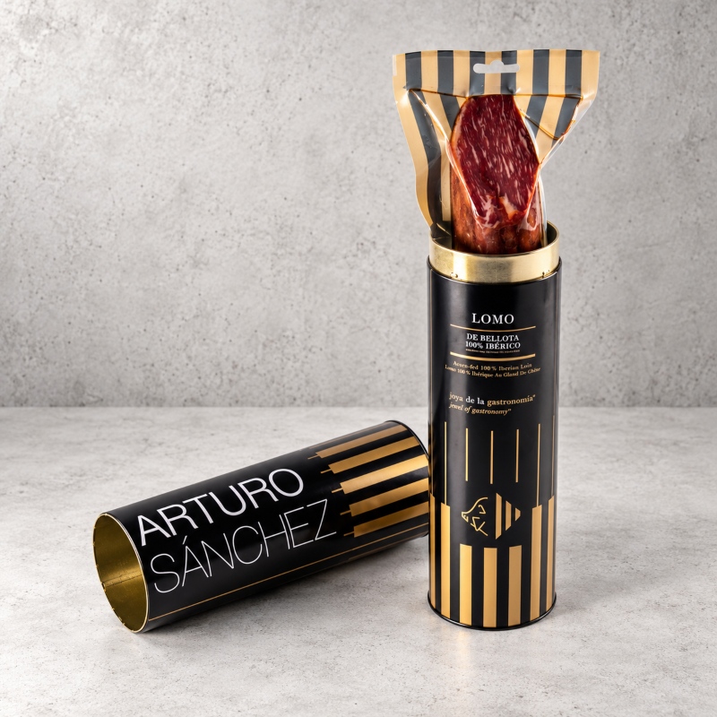 Arturo Sánchez Christmas Lomo Ibérico de Bellota Tin 500g